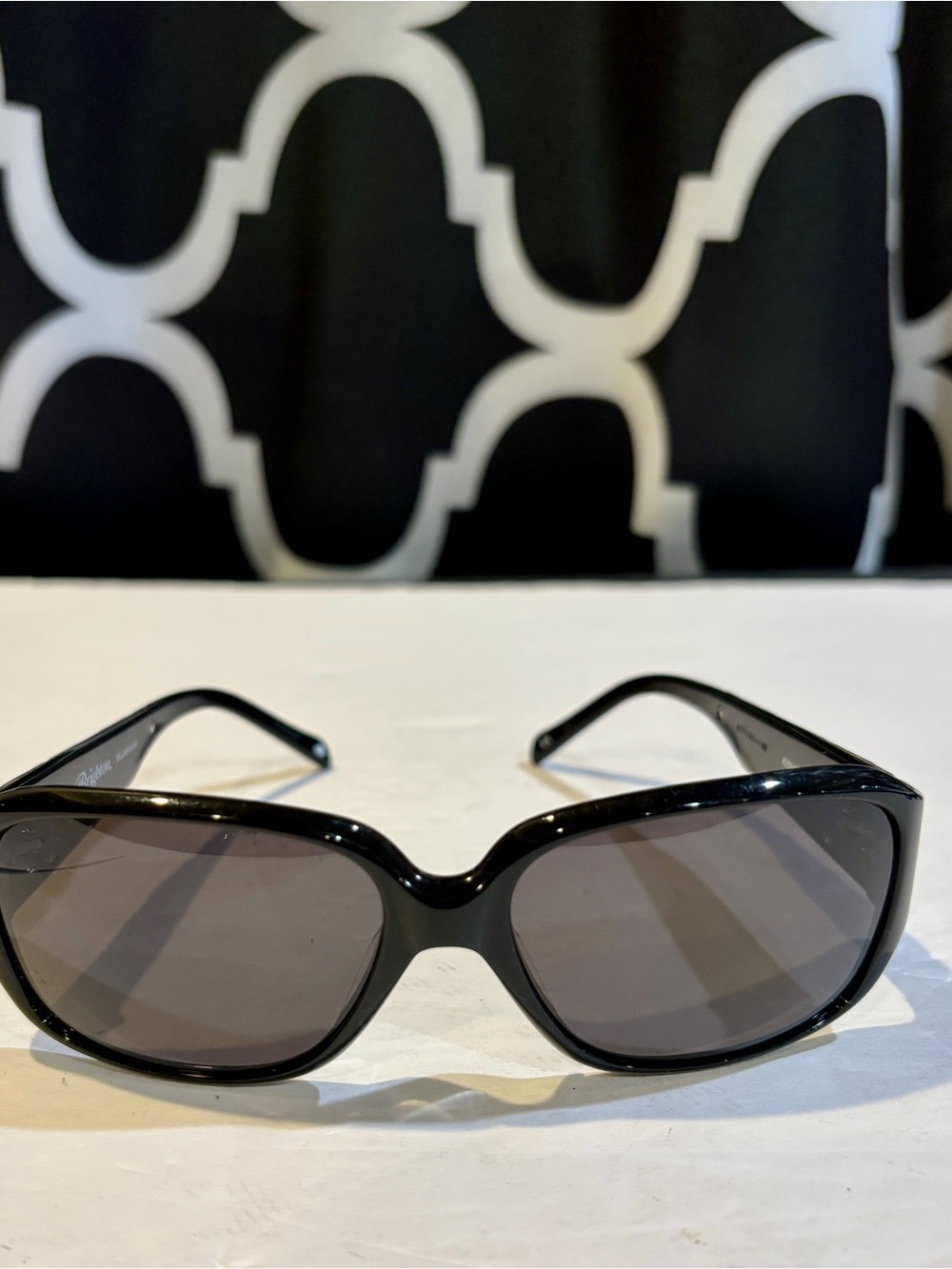 Brighton Black Women's Sunglasses with Gray Lenses Silver Ornate details - Picture 4 of 8